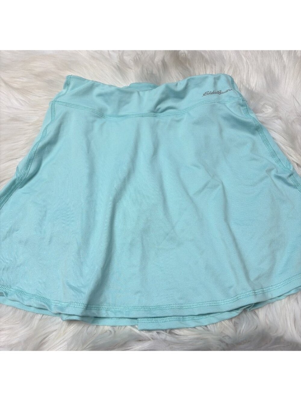 Eddie Bauer Girls L 14/16 Pull On Skort Teal Athletic